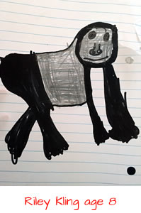 Riley Kling age 8